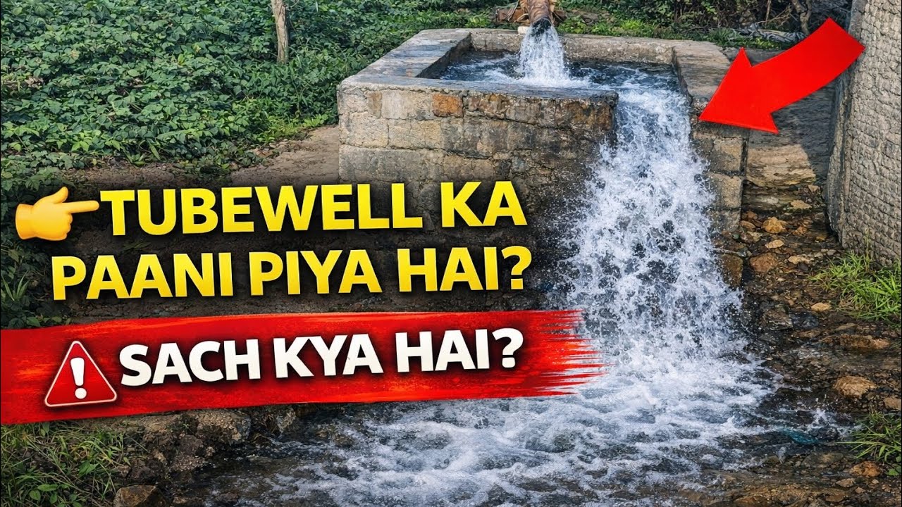 Day 5 Vlog : Tubewell Ka Paani  #vlog 