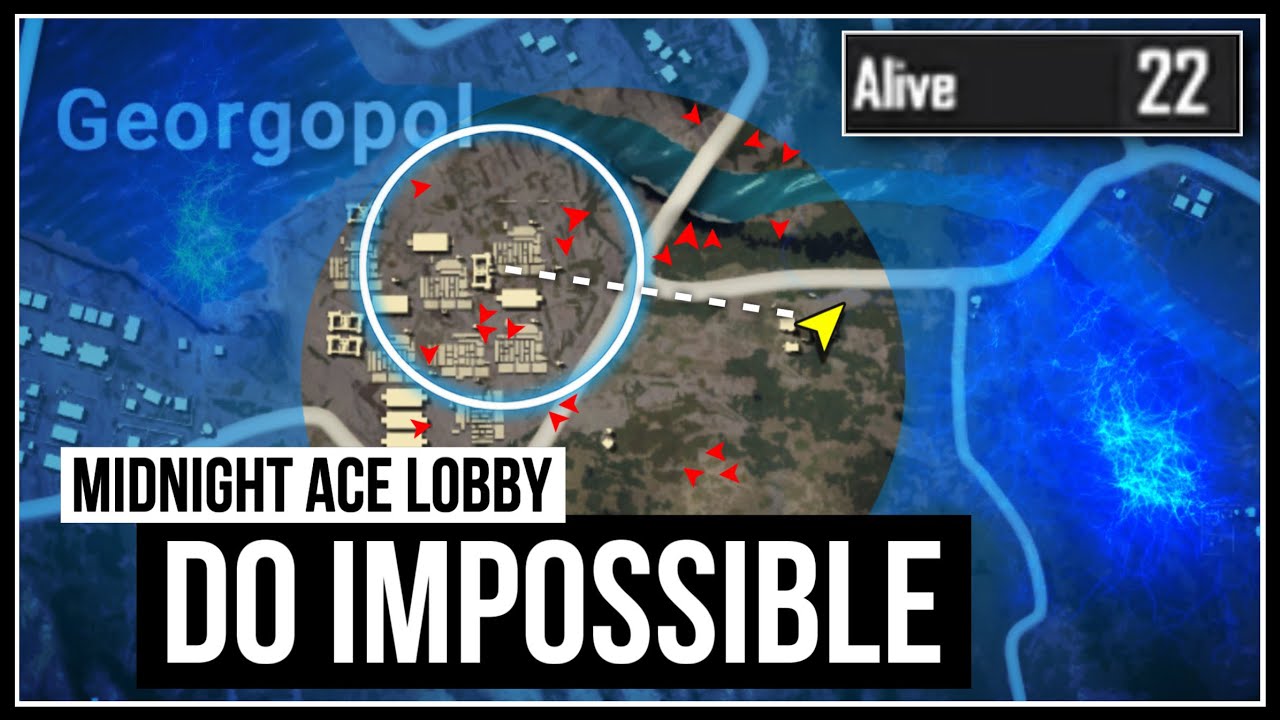 MIDNIGHT LOBBY : 20 Enemies Remaining in Small Circle 😱