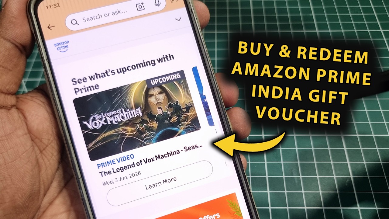 Как купить и активировать подарочный сертификат Amazon Prime India! (Экономия денег 💰)