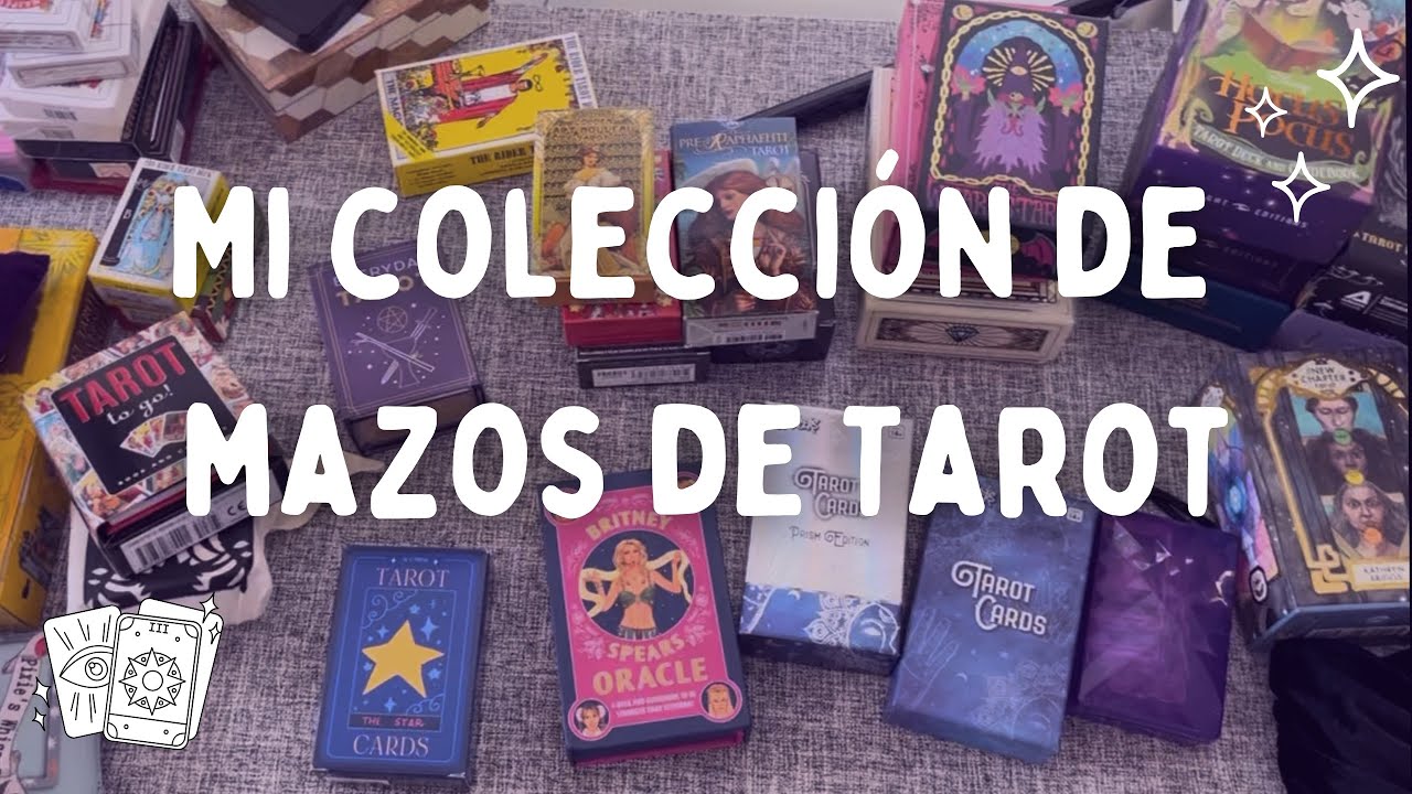 Mi colección completa de mazos de Tarot.