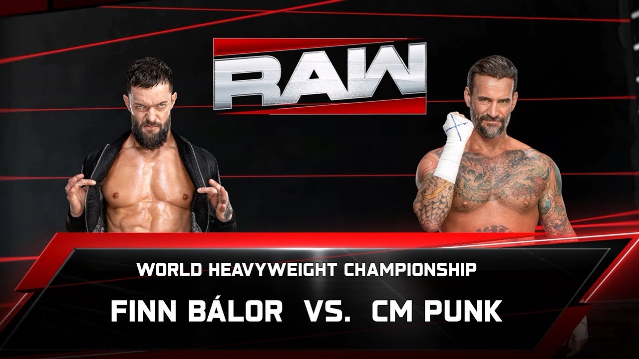 WWE 2k25 | Finn Balor vs CM Punk World Heavyweight Championship
