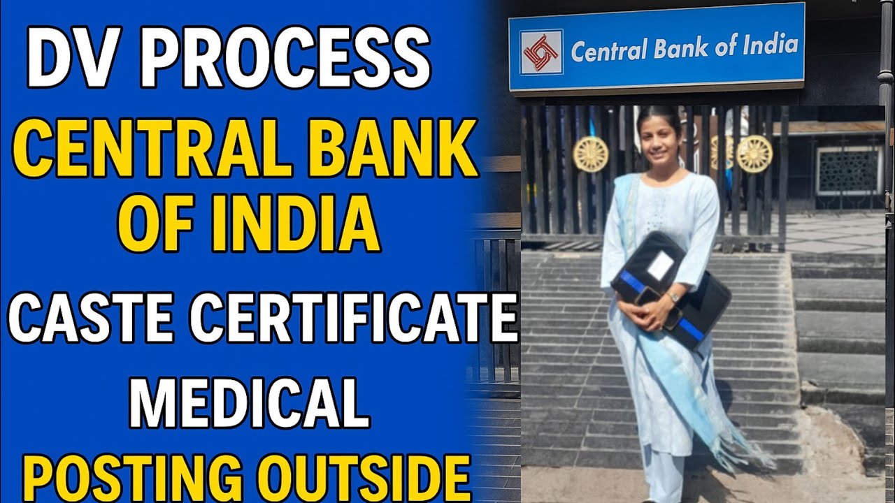 CBI Joining 2025: DV Documents, Caste Certificate, Medical, All Details