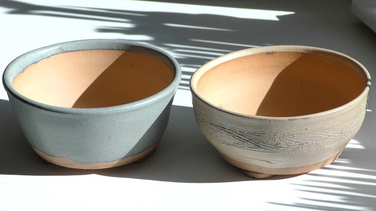 Bonsai pot making: Throwing small pots