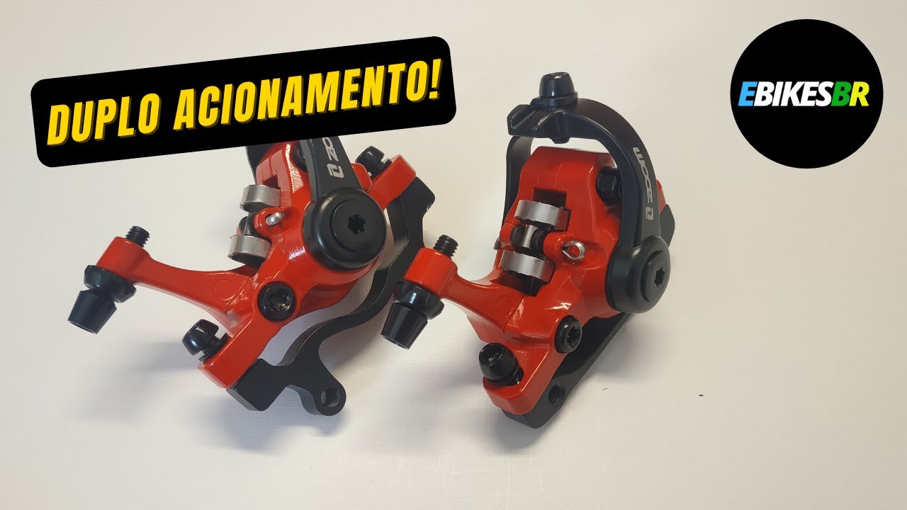 FREIO A DISCO MECANICO DE DUPLO ACIONAMENTO!