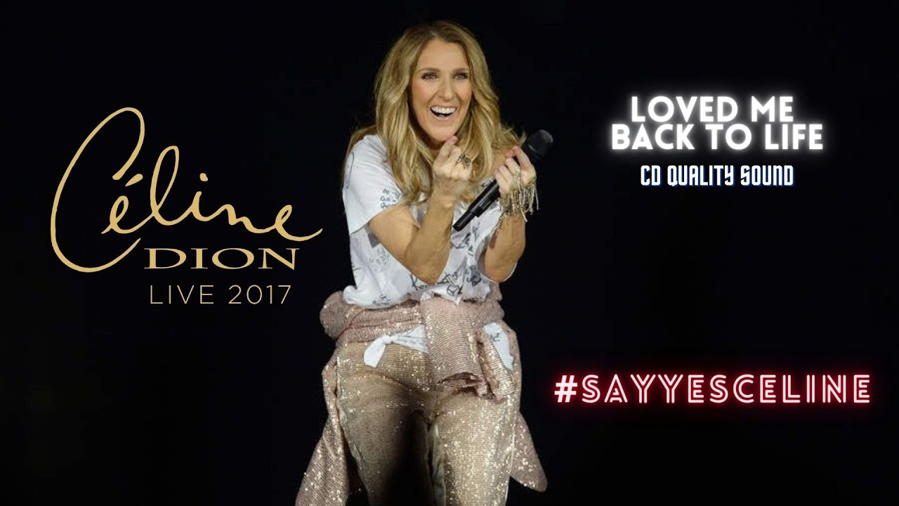 Celine Dion - Loved Me Back To Life (Live 2017) | PROFESSIONAL AUDIO RECORDING