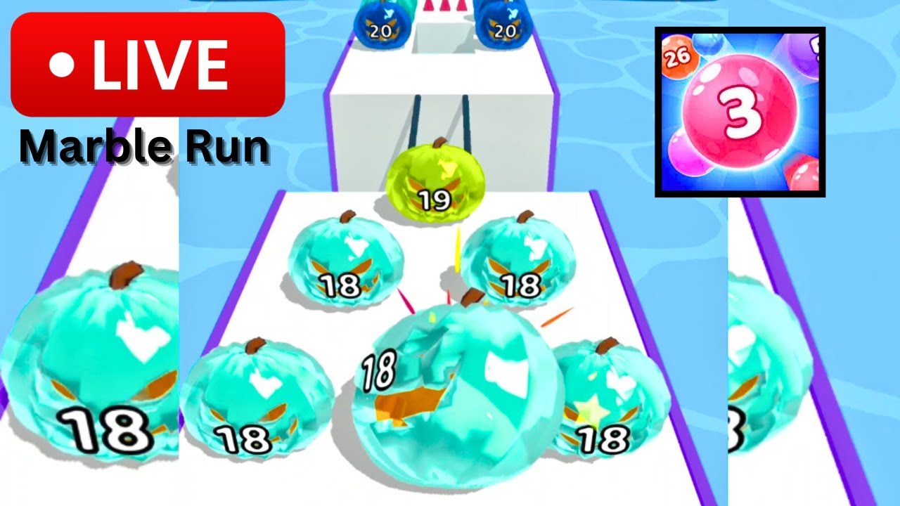 Episode 416 Live - Fun Casual Gaming Live Streaming | Marble Run 2048 Merge Games | Play Day Live 🎮✨