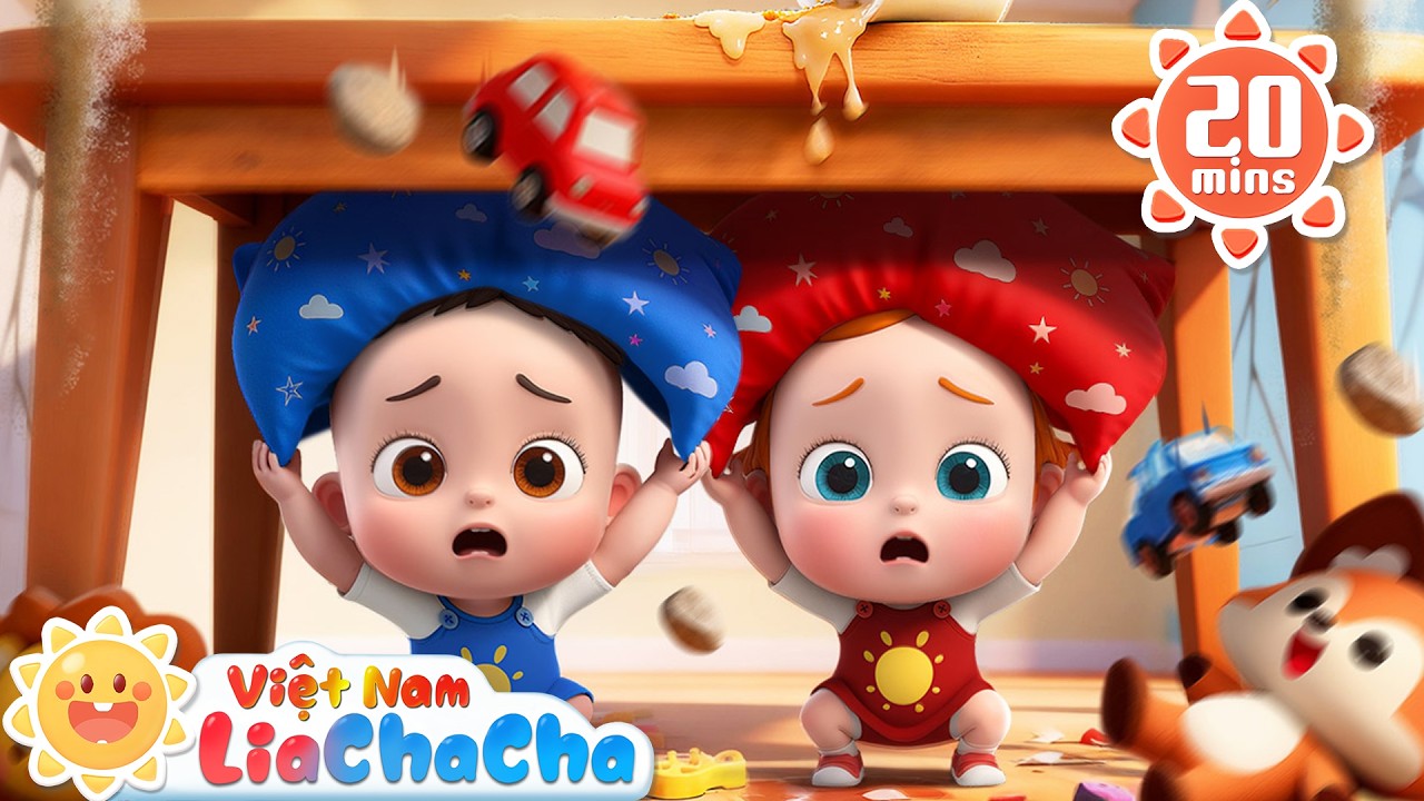 🫨 Động đất xảy ra không hoang mang | Kỹ năng an toàn | LiaChaCha - Ca Nhạc Thiếu Nhi Việt Nam