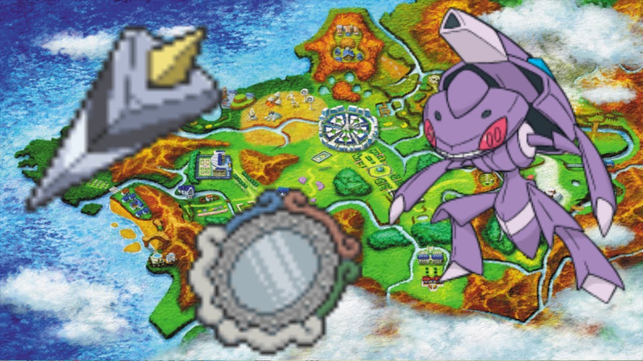 Pokemon X and Y - How To Get DNA Splicers, Reveal Glass and Genesect's Drives