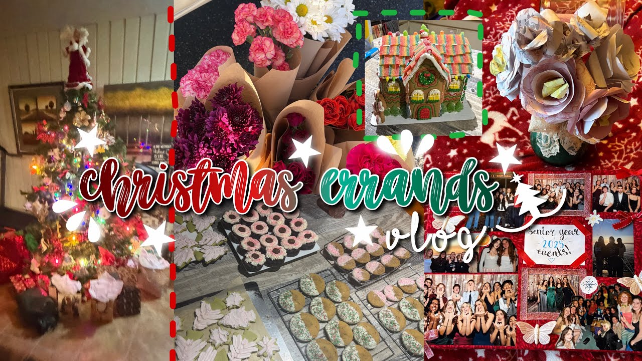 christmas errands vlog 🌟❄️🎄