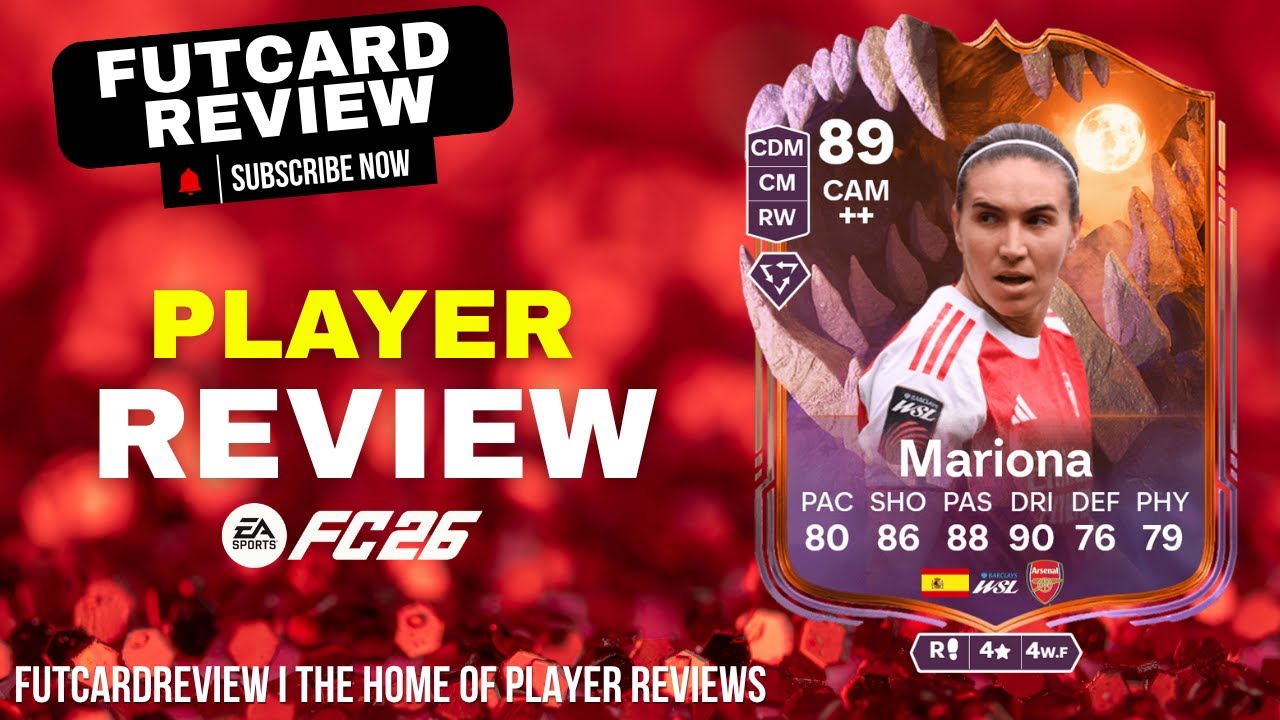 💥 She’s One of the BEST CAMs in EA FC 26! 😱 | Ultimate Scream Mariona 89 Player Review 💥I Futcard