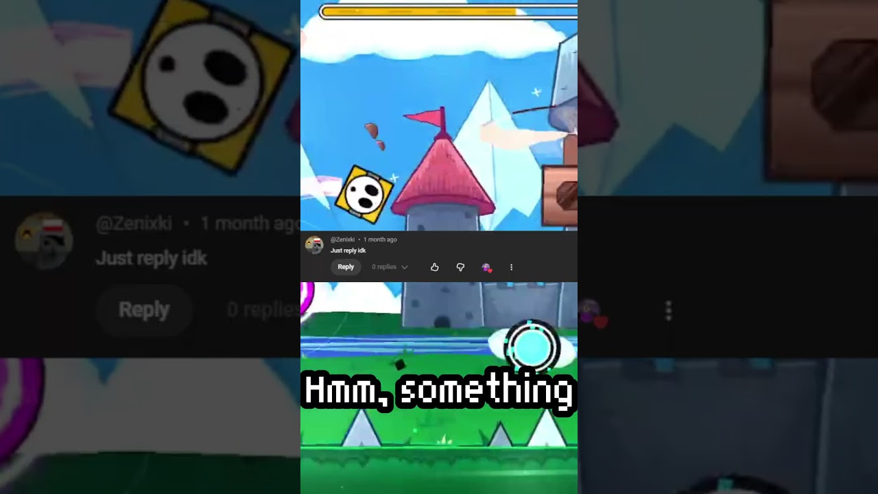 Отвечаем на ваши комментарии! (Часть 17) #geometrydash #gaming #gd #funny #yourcomment #gdmods