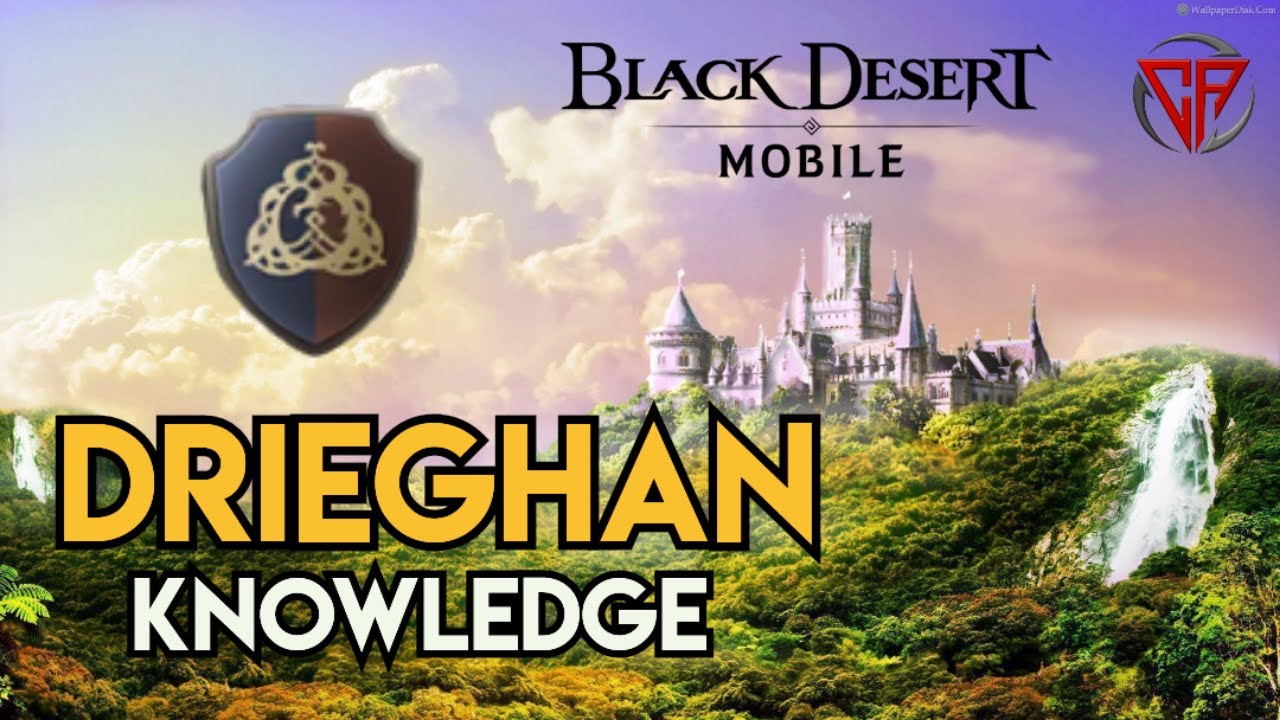 Drieghan Knowledge - Duvencrune Update【Black Desert Mobile 】