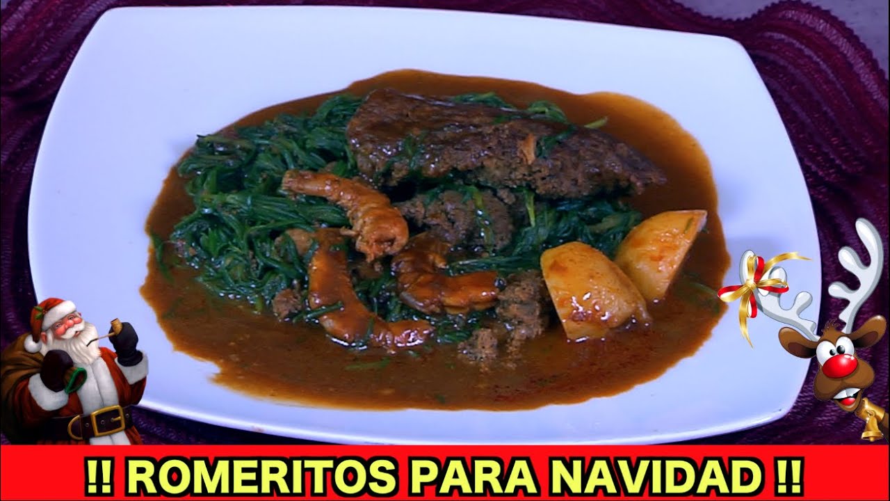 ROMERITOS PARA NAVIDAD Y AÑO NUEVO