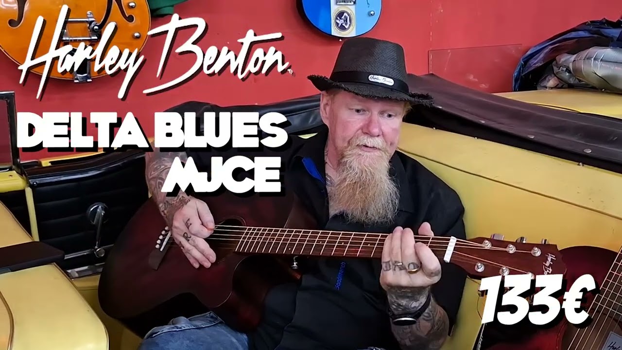 Harley Benton Delta Blues MJCE (2025)