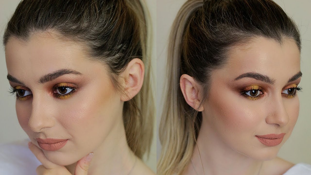 Lemonade Craze Palette - Maybelline NY / Machiaj intens, in tonuri calde / produse accesibile