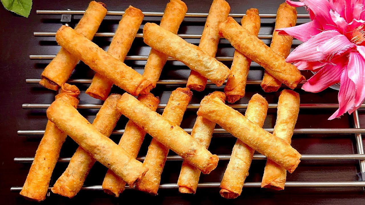 البوريك المقلي / ورقة البوريك بالعجينة السائلة / بوريك رمضان بطريقة بسيطة 😋#اكسبلور
