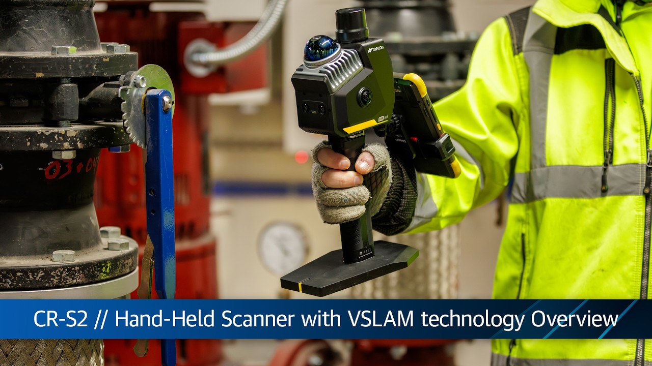 Hand-Held Scanner with VSLAM Technology Overview // CR-S2