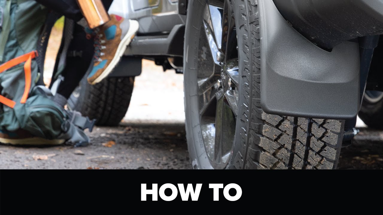 WeatherTech No-Drill MudFlaps: Product Information