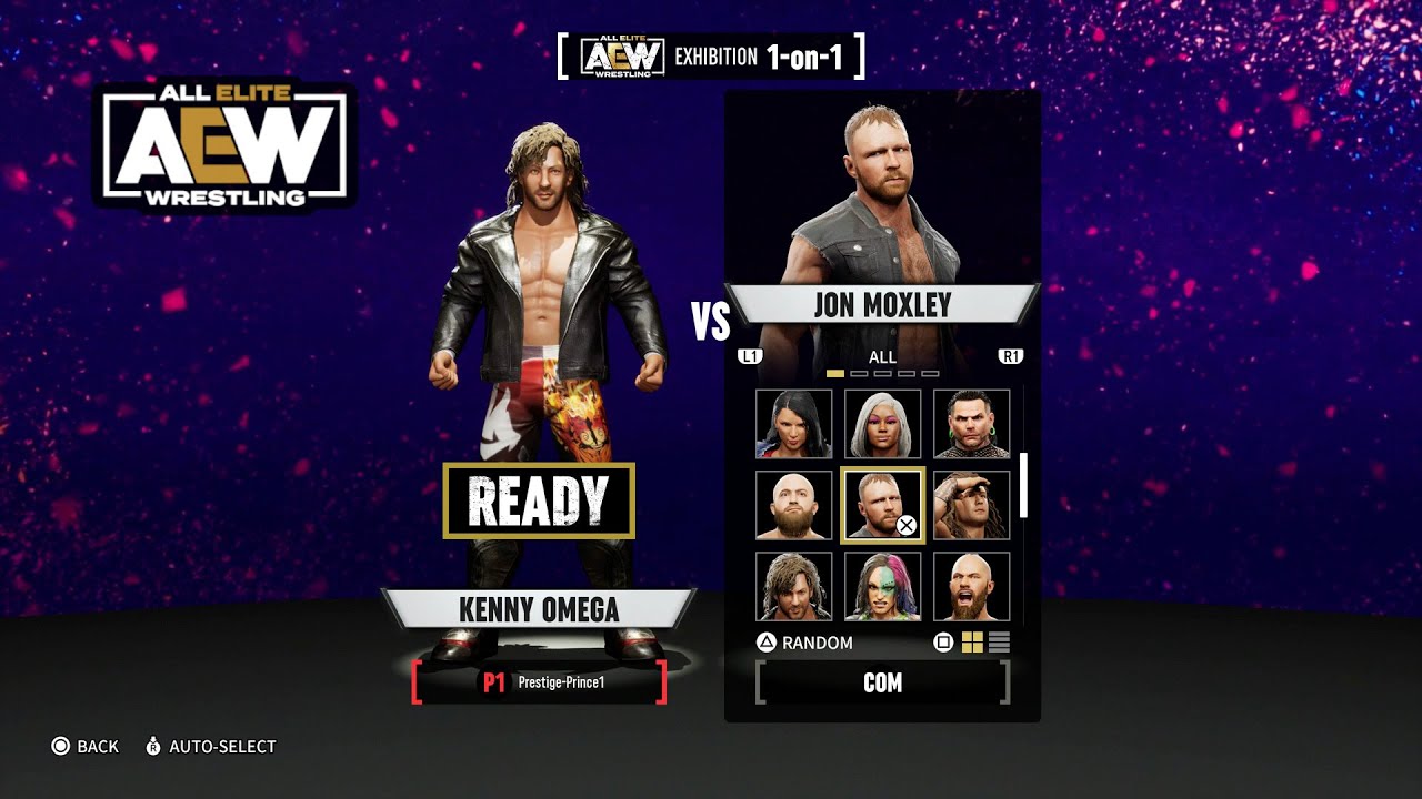 AEW Fight Forever - FULL Roster Walkthrough (PS5)
