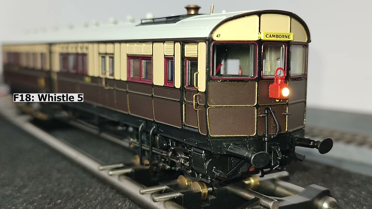 Kernow MRC - GWR Steam Railmotor - sound test