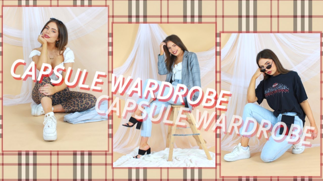 Capsule Wardrobe 9 Items = 15 Looks!
