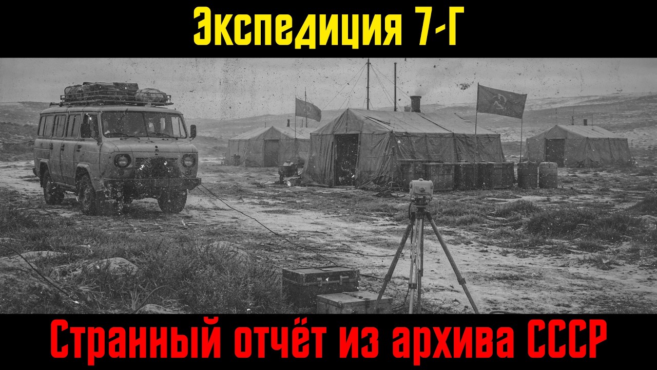 Экспедиция 7-Г: странный отчёт из архива СССР