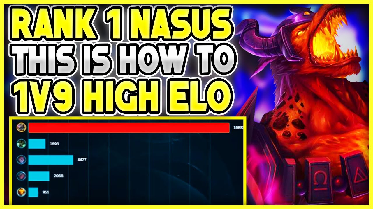 Nasus vs Kayle | Rank1 Nasus Carrying High-Elo game on my back!!! | Carnarius | League of Legends