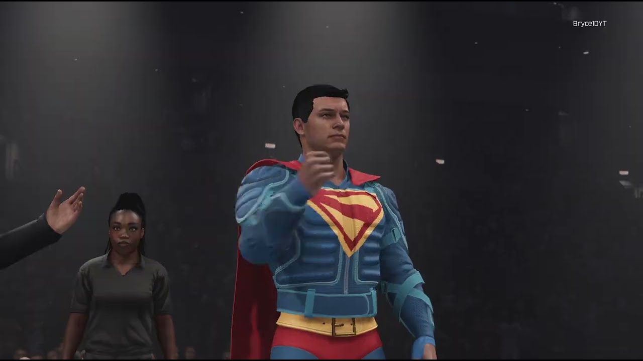 WWE 2K25 | BATMAN VS SUPERMAN |UNDERGROUND MATCH 