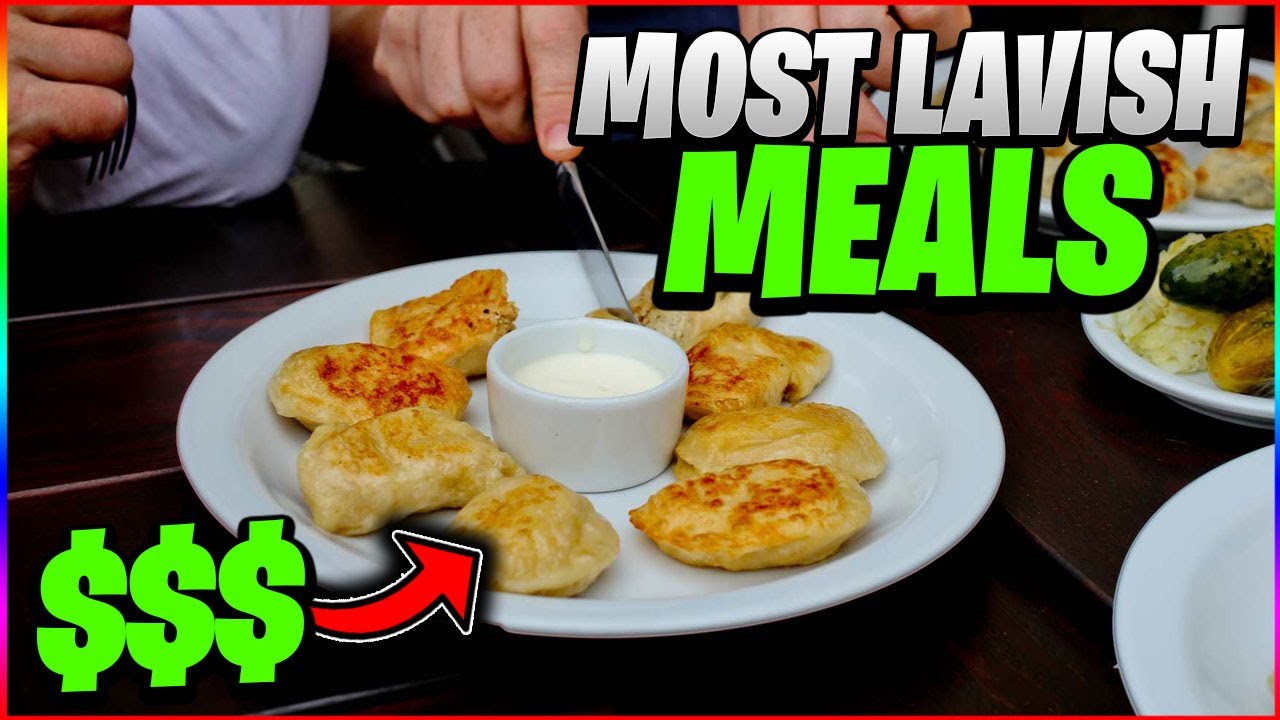 The 5 Most Lavish Meals To Enjoy While In Europe