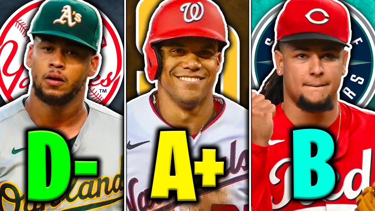 Grading EVERY Trade from 2022 MLB Trade Deadline