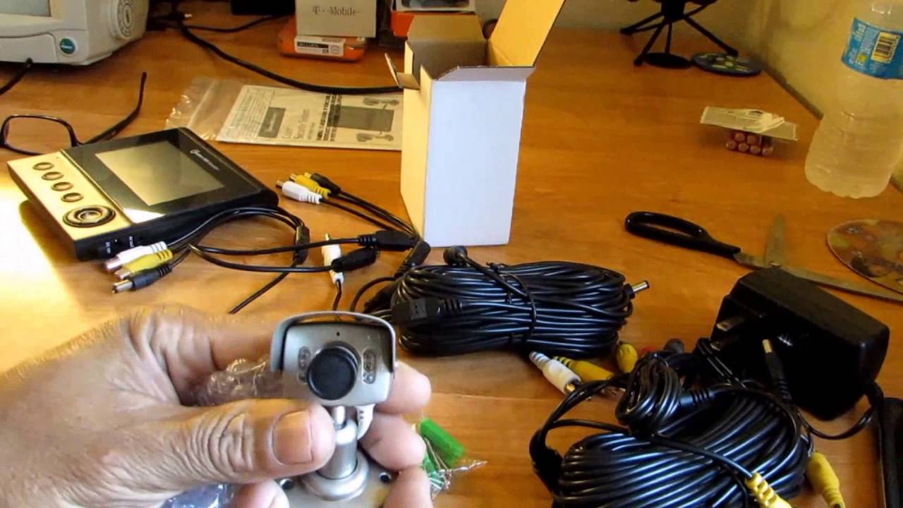 SECURITY CAMERA SYSTEM WITH NIGHT VISION--$74.97