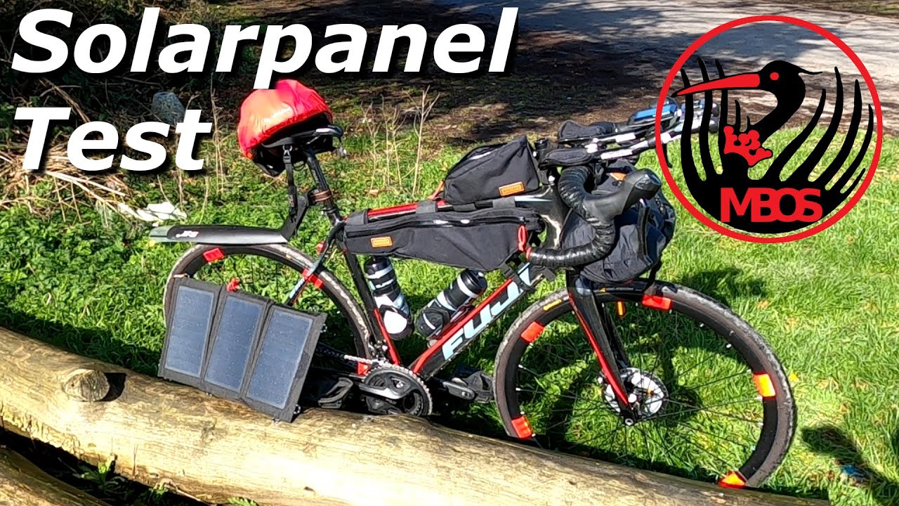 Bikepacking: Test Decathlon Forclaz Solar Panel