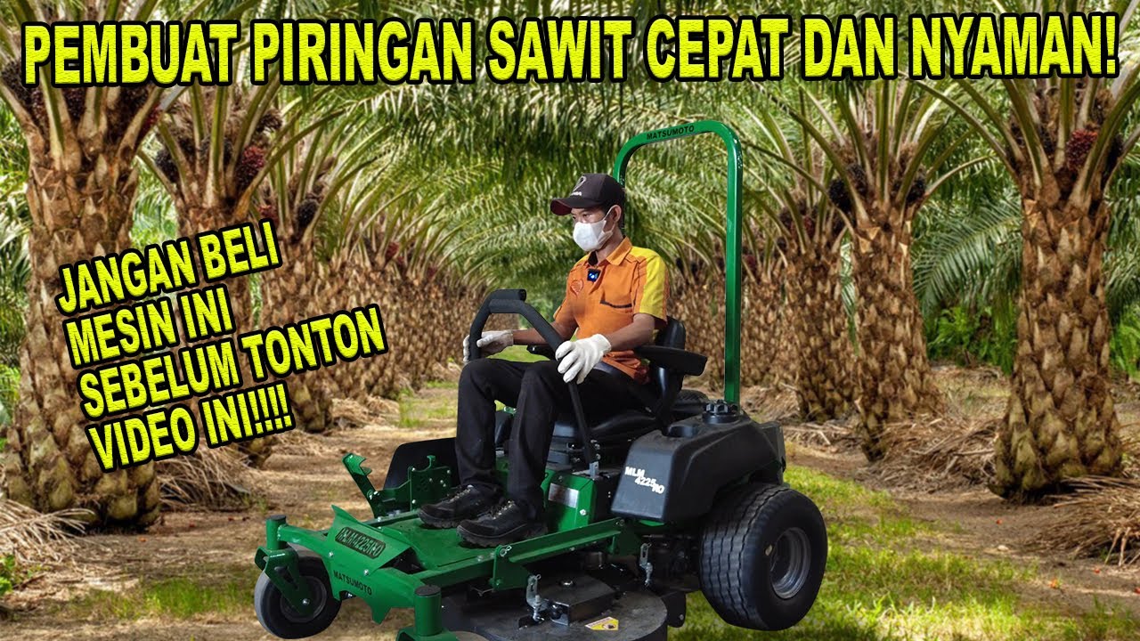 MESIN BABAT RUMPUT INI LUAR BIASA KENCANGNYA!!! MLM-4225 RO!!!
