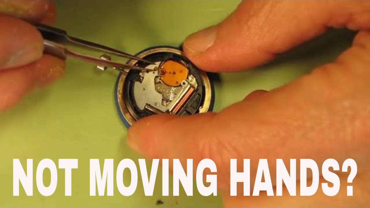 How to Fix a Not Moving Hands Problem in a Harley Ronda 515 Swiss Watch Movement