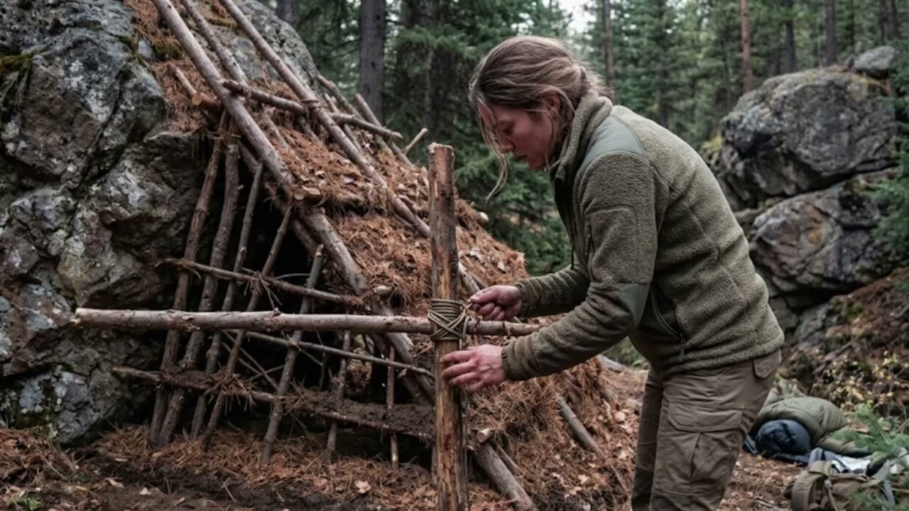 Thrown Out at 18, She Built a Survival Shelter Everyone Laughed At — Then the Storm Came