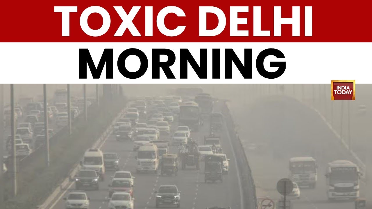 Delhi Air Emergency: Delhi ITO AQI 381 | City Covered in Poisonous Smog | India Today News