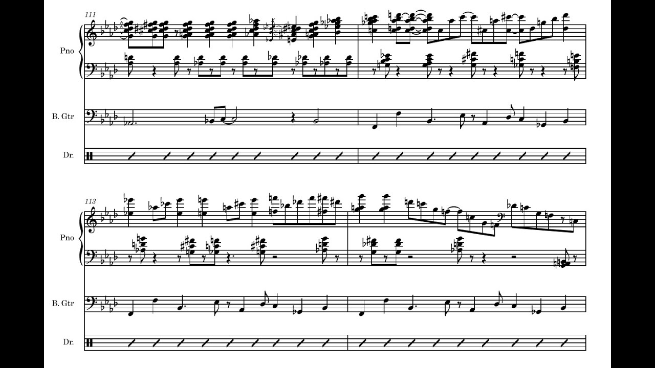 Hiromi - Voice (Full Transcription)
