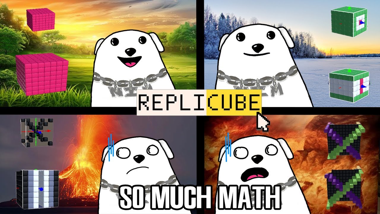 Так много математики | Replicube | Демонстрационный день