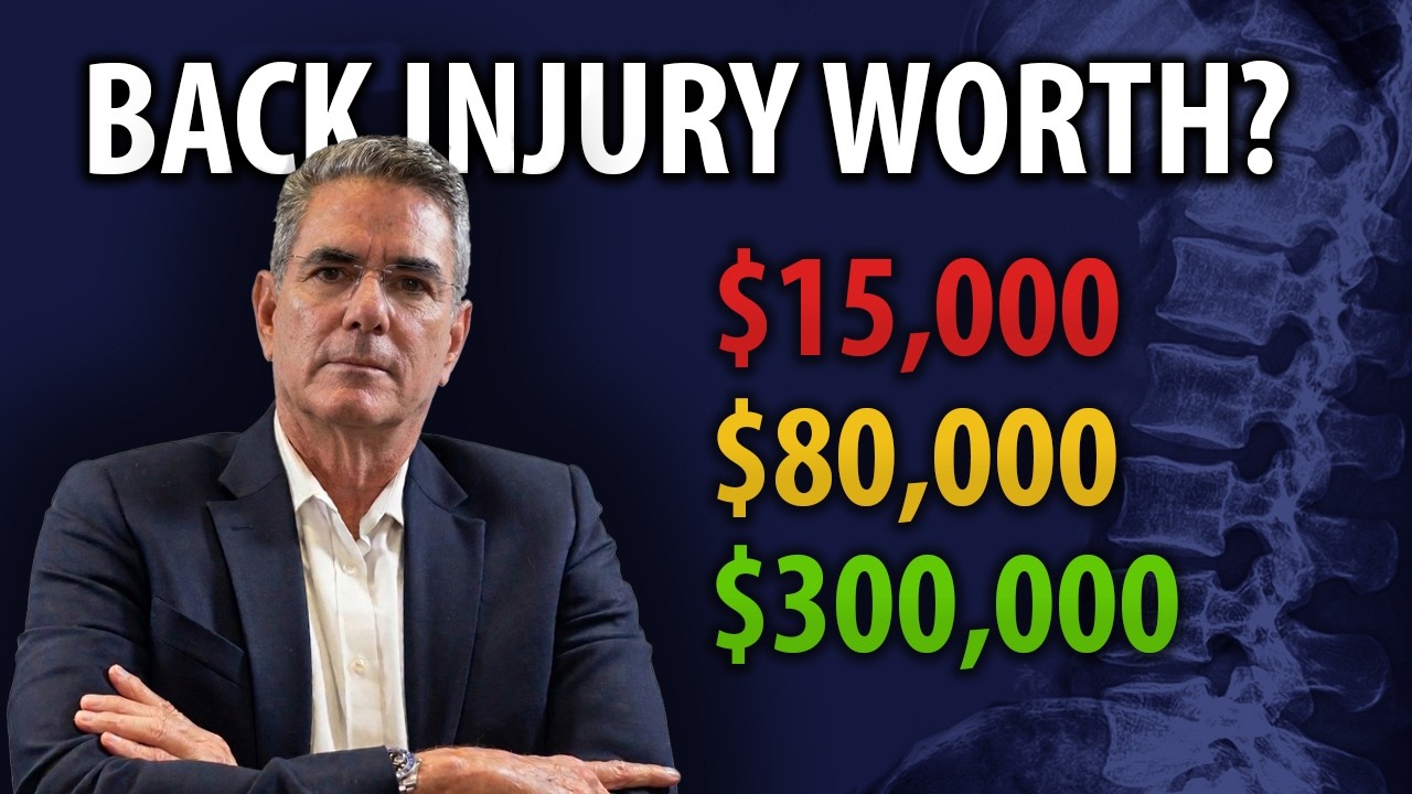 How Much Is a Back Injury Workers' Comp Settlement Worth in North Carolina?