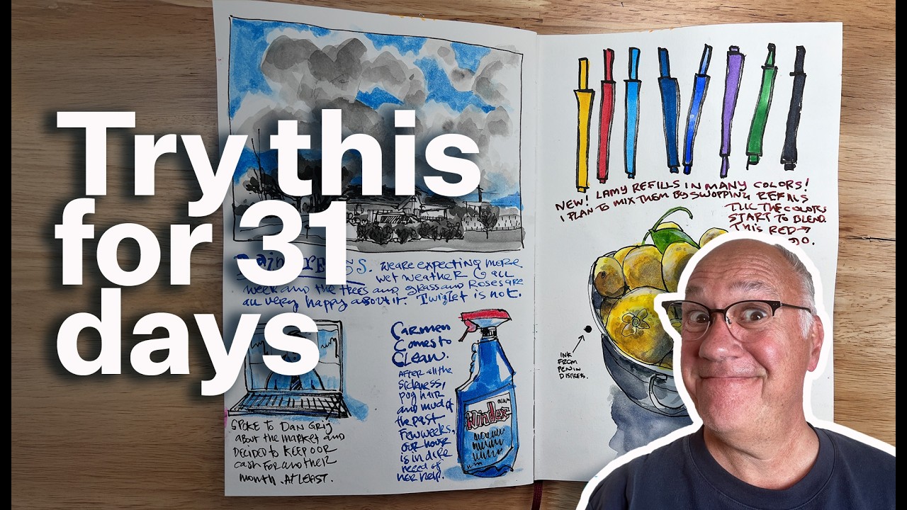 This 31-Day Challenge Got Me Drawing.