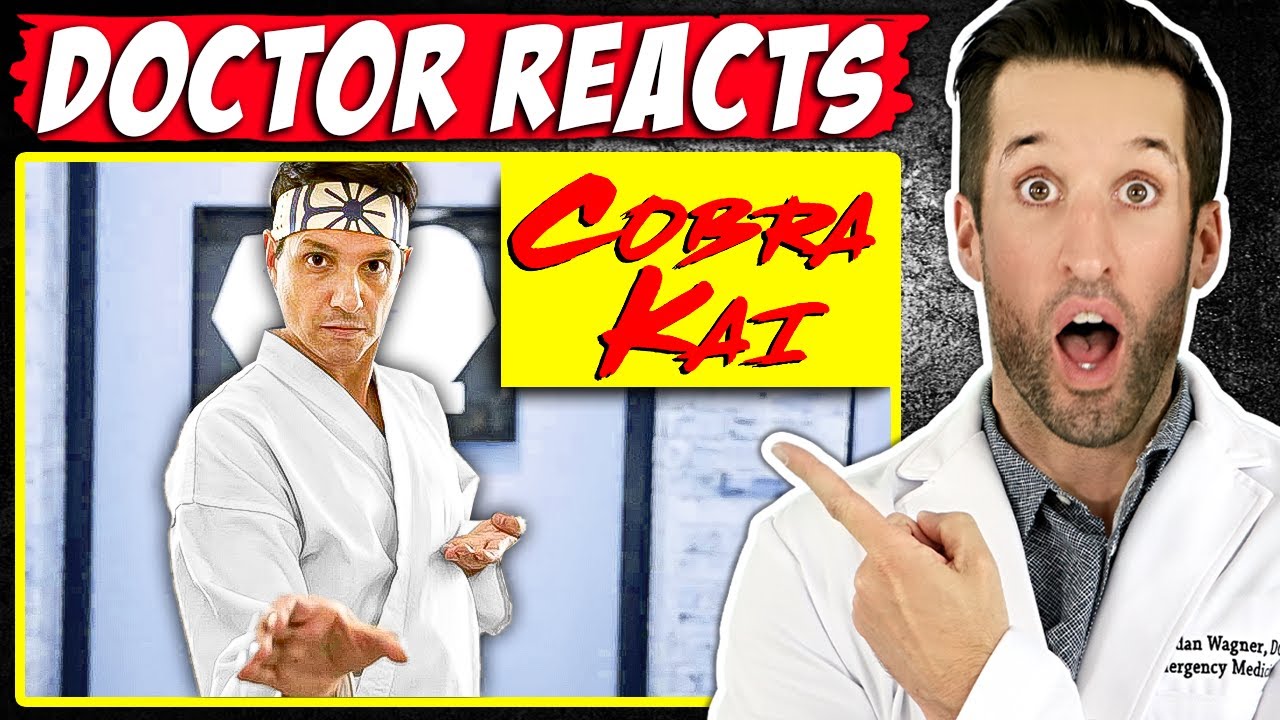 ER Doctor REACTS to Brutal Cobra Kai Fight Injuries
