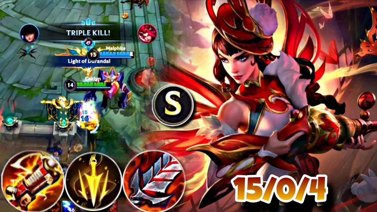 WILD RIFT | CAITLYN WITH A NEW SKIN IS THE BEST ADC IN PATCH 5.0A? | ZERO DEATH Gameplay | #caitlyn