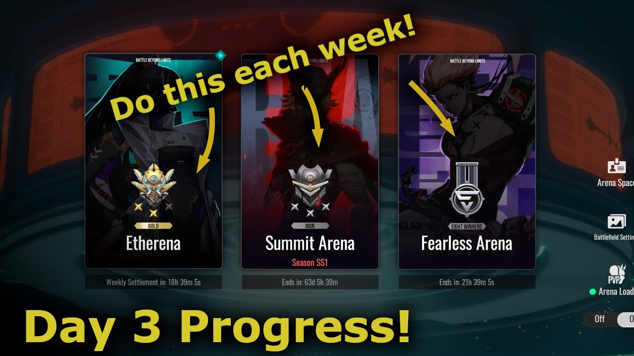Do this by Sunday! | Etheria Restart Day 3 Progress
