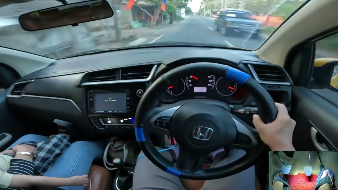 POV Driving Brio Manual (Otw ke Madiun Toko Cat Buka Malam)