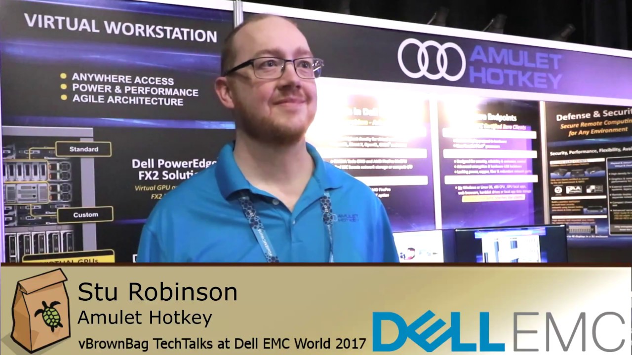 Amulet Hotkey Zero client solutions #DellEMCWorld