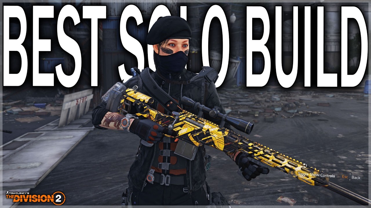 The Division 2 BEST SOLO BUILD that makes Farming SHD Levels Too Easy! (New & Returning Player)