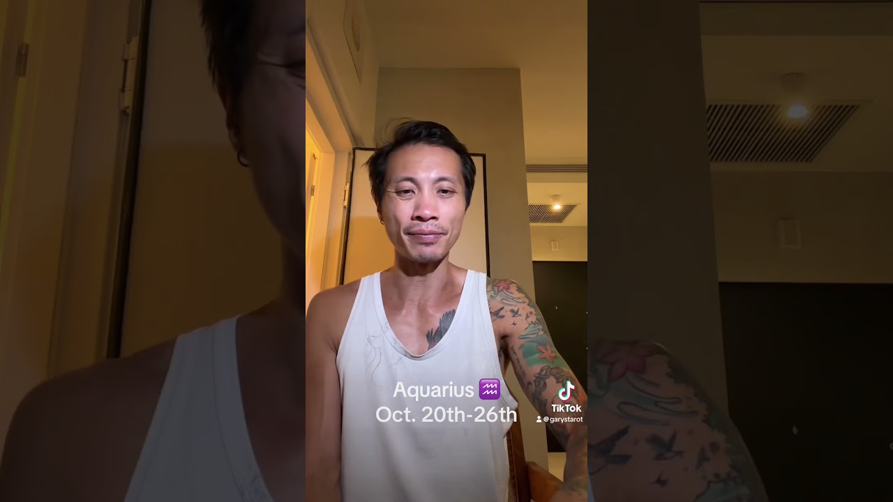 Aquarius ♒️, Weekly Reading, October 20th-26th