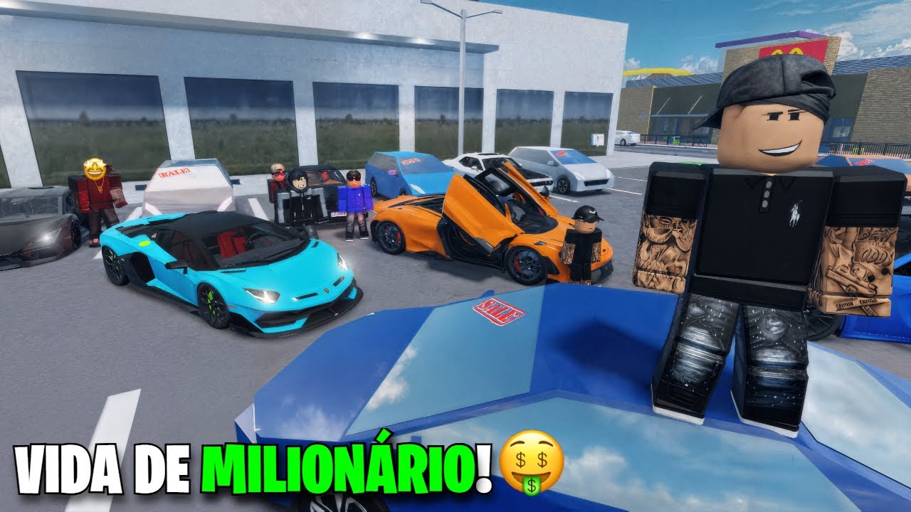 TESTEI OS CARROS MAIS CAROS DO ESTADOS UNIDOS COM MEUS AMIGOS! 💸🔥 (PT10) - Roblox RP