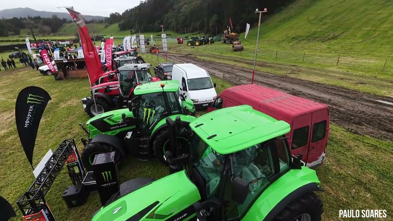 Trator Power Race nas furnas