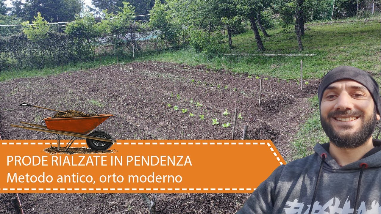 Prode rialzate su pendio – tecnica antica per l’orto rigenerativo tutorial completo